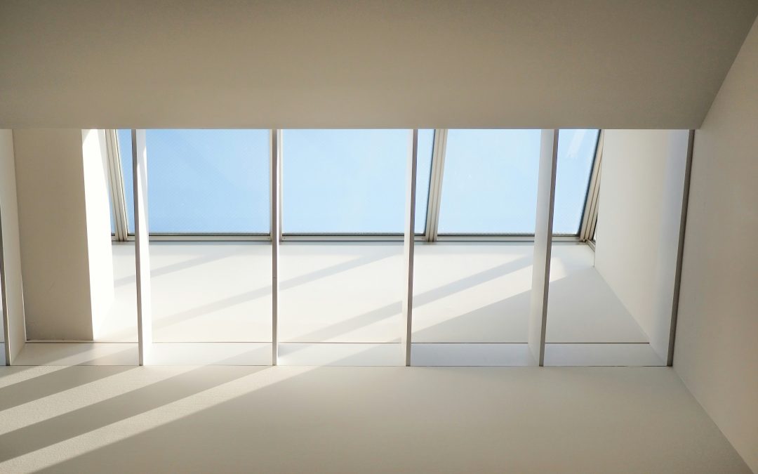 infisso lucernario tetto in vetro